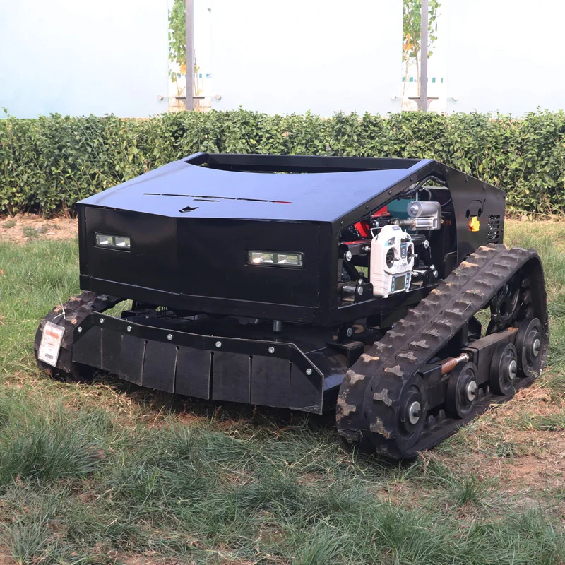 Free Shipping 1200mm CE EPA Engine All Terrain Grass Cutter Garden Agriculture Rubber Remote Control Robot Flail Lawn Mower