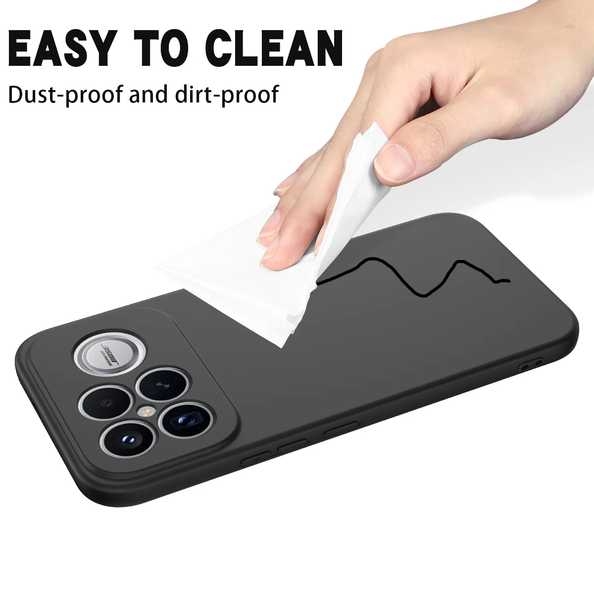  poco f8 ultra soft grip back cover with detachable hand strap lanyard-8