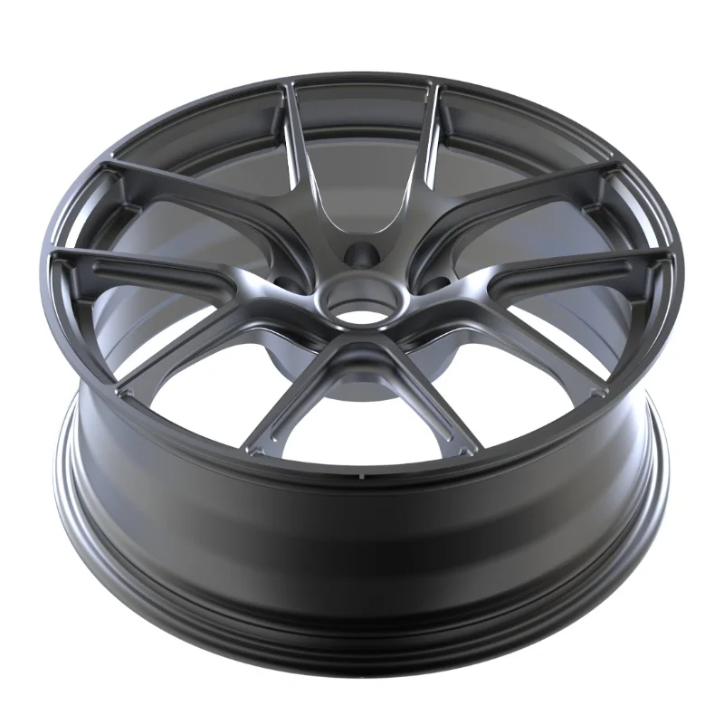 XINLAI Custom Deep Concave Brushed Polished 5x120 5x112 5x114.3 18 19 20 21 22 Inch1-piece Forged Wheels for Racing Car Wheel - Image 3