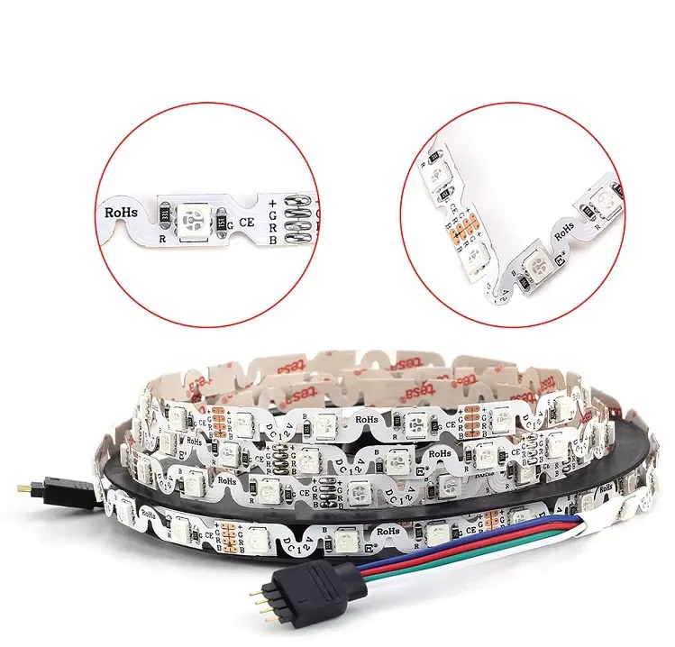 High Quality Control Led Strips 12v S Shape 12v 2835 60led - Buy Led ...