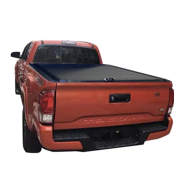 Zolionwil Cover Tonneau Bed for Toyota Tacoma Car Aluminium Cover Offroad Accessories Rear Bed Cover