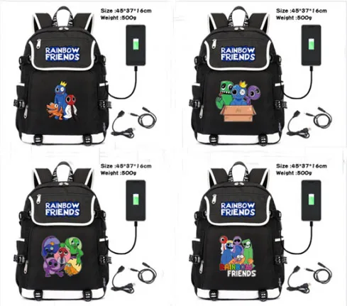 4 Styles Rainbow Friends Cartoon Character Anime Backpack Bag Stationary  Student Office Supplies Stationery - Buy Backpack Bag,Backpack Bag,Chainsaw  Man Backpack Bag Product on 