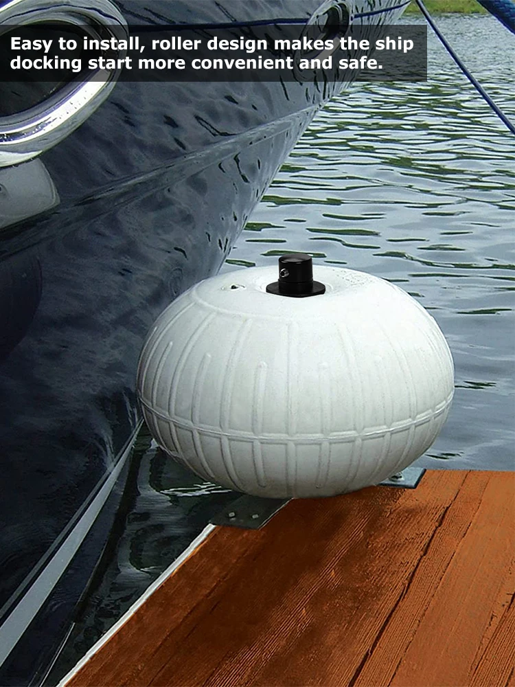Homful Boat Fender Dock Pro Inflatable Dock Straight Or Corner Mount