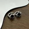 E071-Silver 1 Hoop Earring (1 Piece)