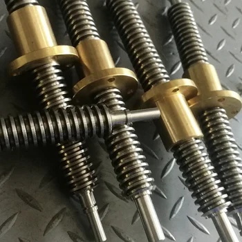 SHANGMI Precision Ground Lead Screw Trapezoidal Threaded Rod High-Accuracy Ball Screw Supplier