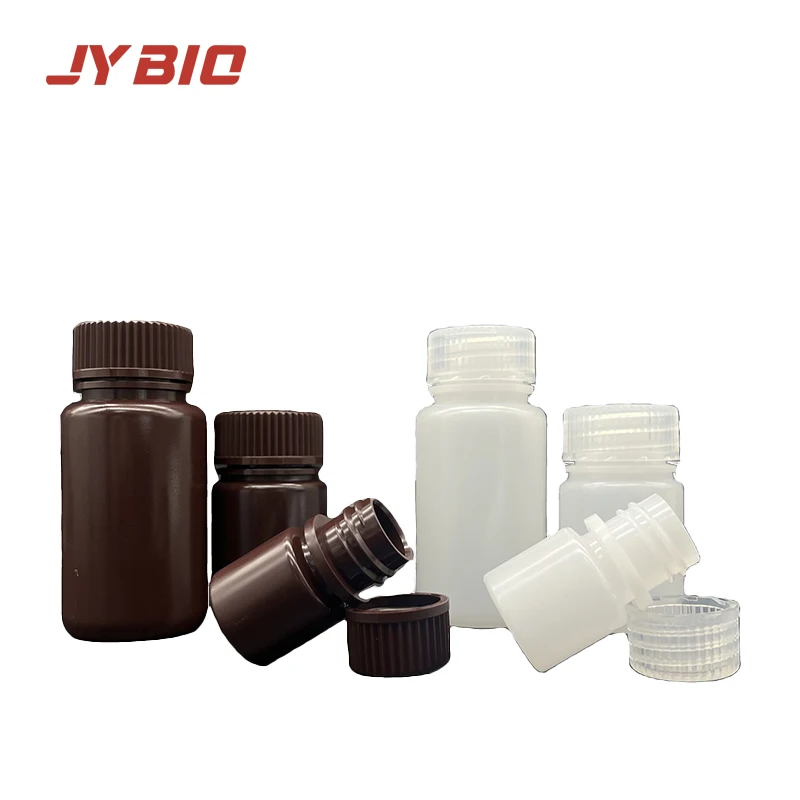 Eisco - 500mL Wide Mouth HDPE Reagent Bottles With Polypropylene Caps