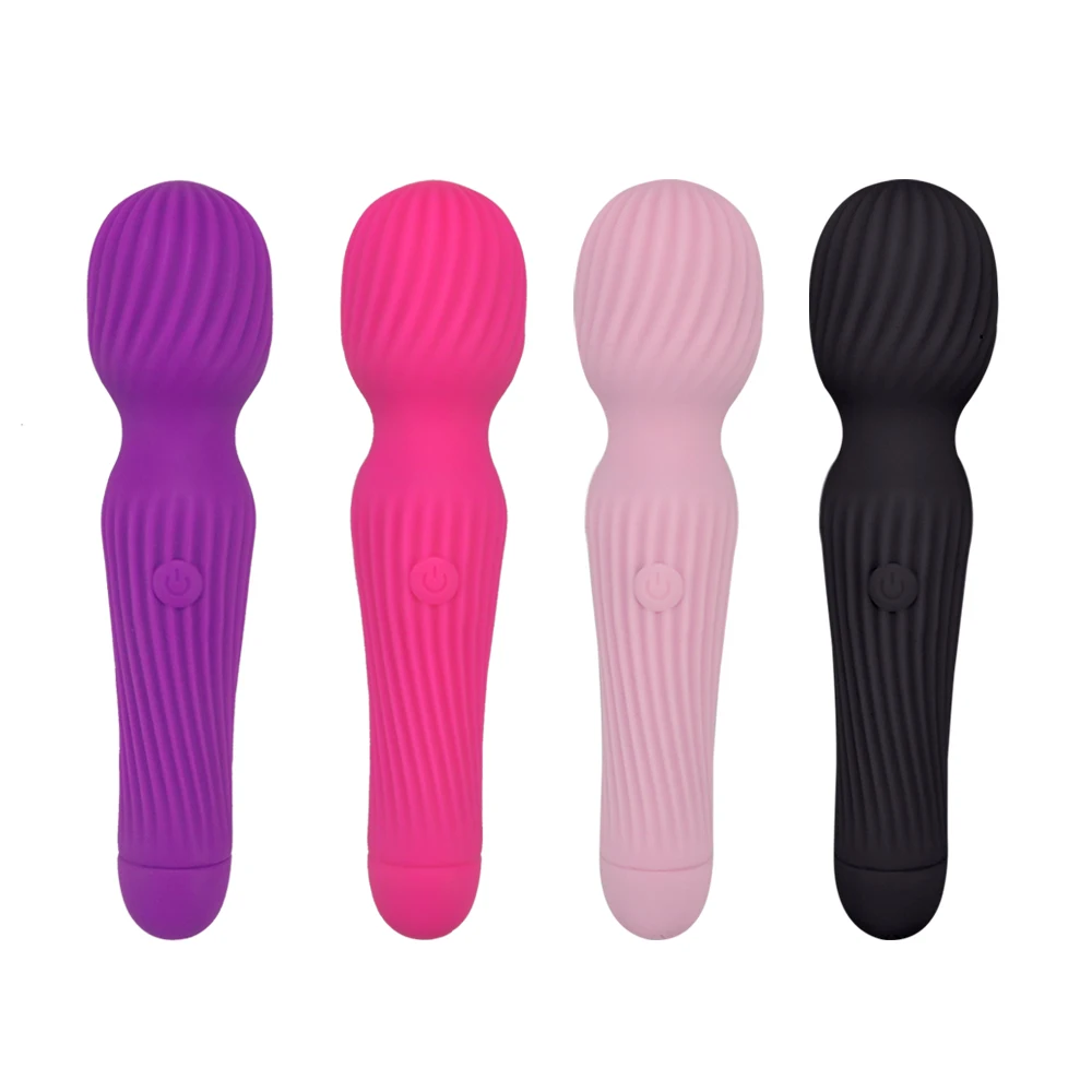 Softer Silicone Skin-friendly Vibrator Female Adult Toys Masturbate Tool  Products High Speed AV Wand With Cheap Price