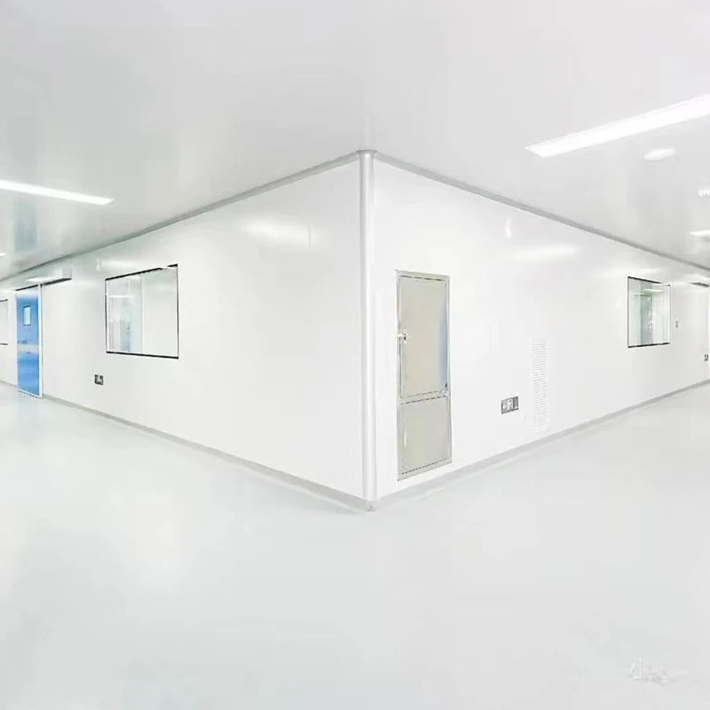 SHARBON ISO Modular Clean Room Booth Turnkey Industrial System Metal Panel MERV 17 Filter HEPA Filter for Hospital Building