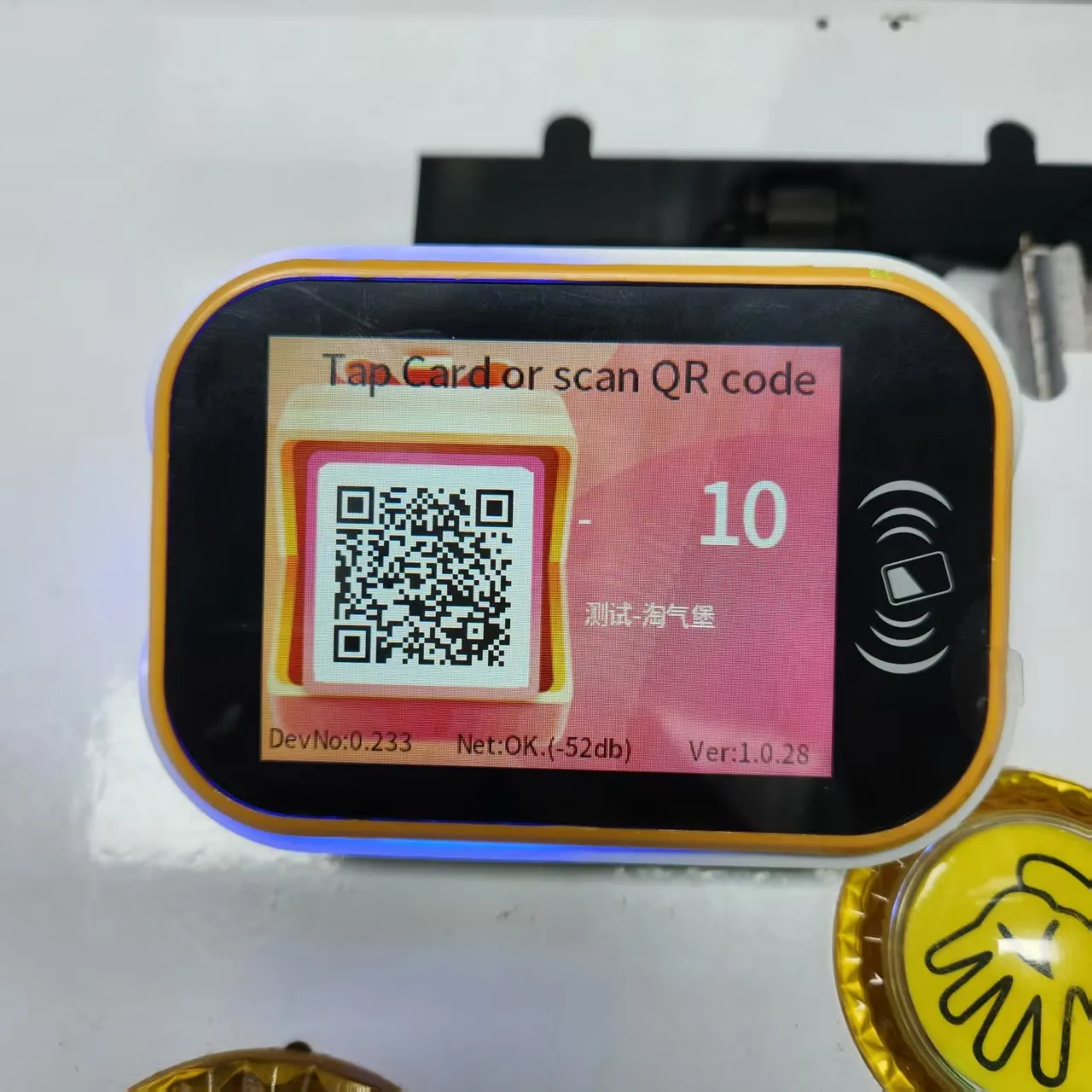 Convenient RFID Card QR Code Ticket Scanner System for Indoor Playground for Entertainment Centers Archery Racing VR Game factory