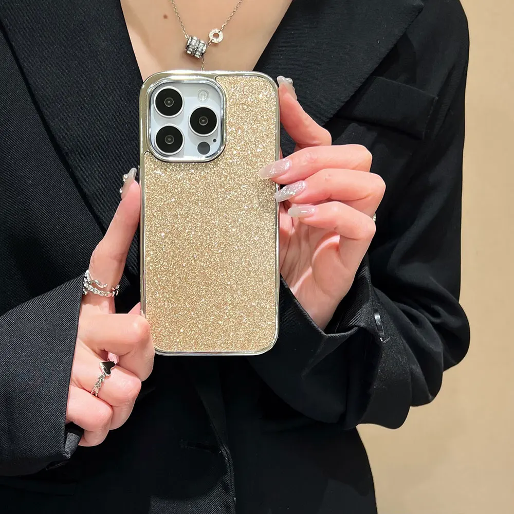 Electroplate Phone Case For Iphone 15 14 13 12 11 Xr Xs Max Pro Plus Simple Business Bling Cases Luxury Anti Fall Sjk456 Laudtec factory