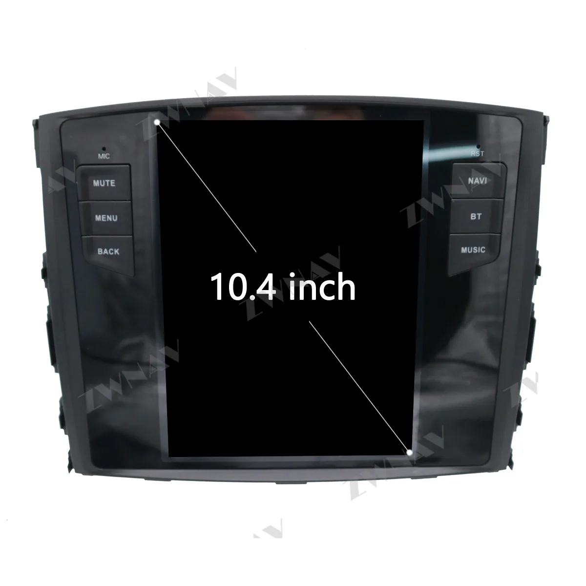 Tesla Style Big Screen Android 9.0 for MITSUBISHI PAJERO