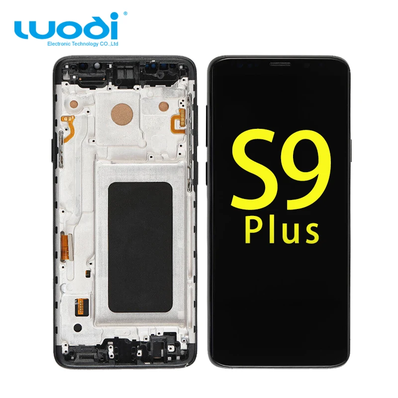 Wholesale Price for samsung Display Broken Phone LCD Repair Combo Panel for  samsung S9+ S9 Plus With Frame Original Size