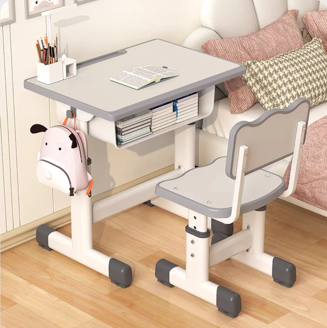 Customized Metal Study Desk Chair Set For Students Odm Wholesale