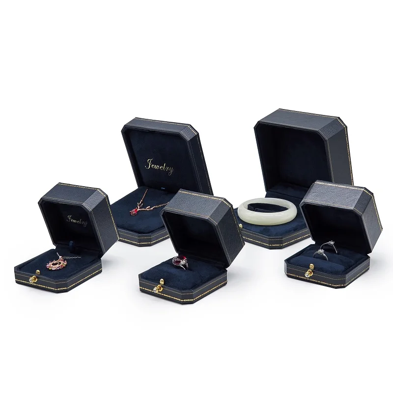 Custom logo Luxury Jewelry Packaging Jewel Storage Bracelet Gift Box Jewellery Ring Bangle Package Necklace Boxes