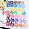 J0391-Colorful oil drop star clip 32cm mixed single piece