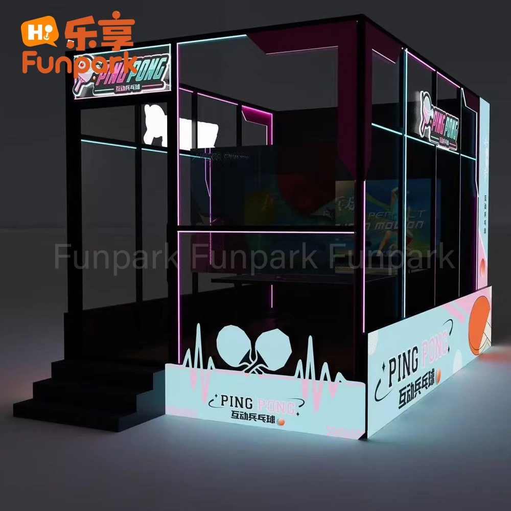 Funpark High Quality Sports Arcade Table Tennis Expert Product Game Machine Coin Operated Games details