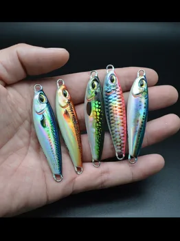 20g30g40g 3D Printed Small Tarpon Fishing Metal Jigs Little Slow Jig Jack Saltwater Jig Fishing UV Light – Metal Jig – view 5
