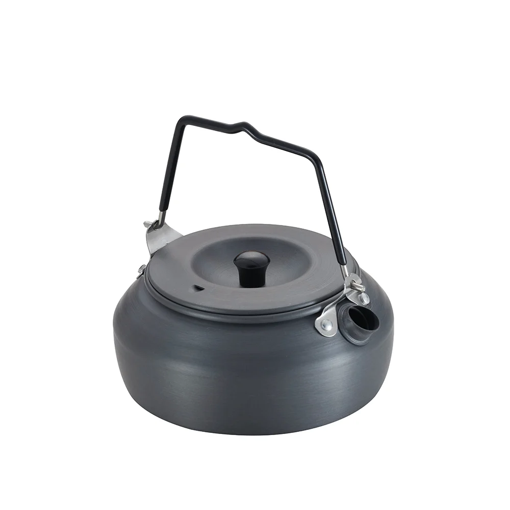 Factory Price Outdoor Camping Dining Tea Pot Custom Tea Pot Set Small Aluminum Kettle manufacture