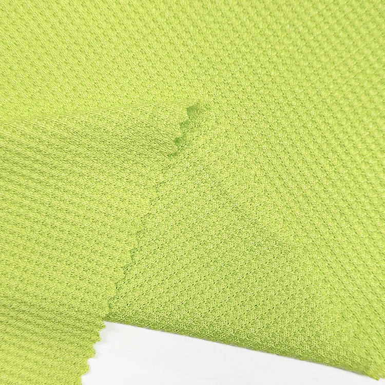 China Supplier Knit Waffle Cloth Fabric, Solid Polyester Rayon Material Waffle Fabric for Sale/ manufacture