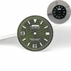 Quadrante verde con logo S e indici neri