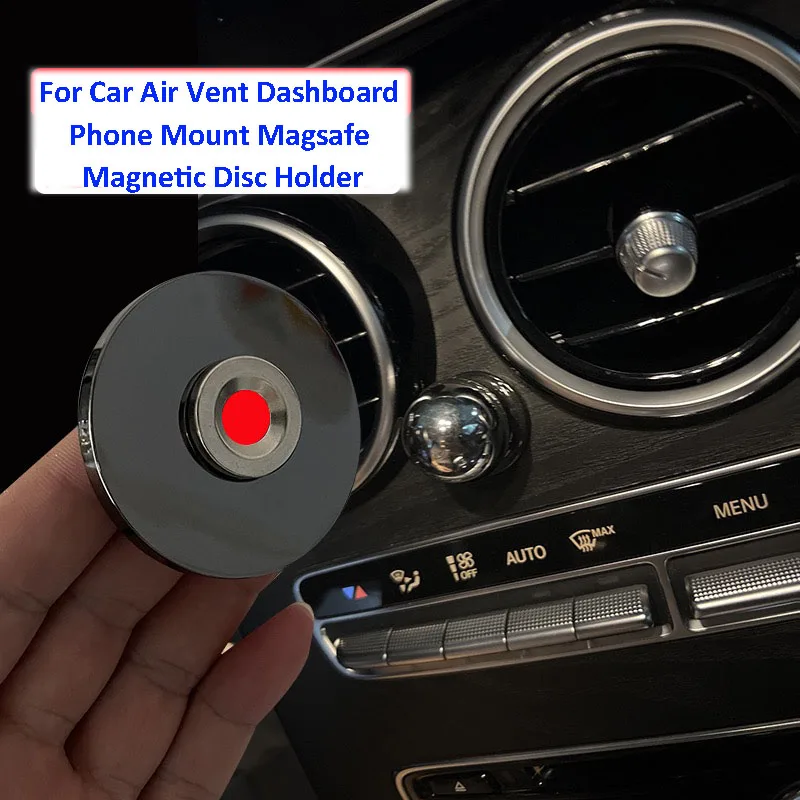 Car Accessories Portable Metal Car Magnet Phone Holder