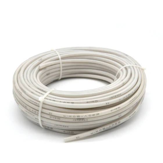 Silicone Rubber Parallel Constant Wattage Heating Cable Soil Heating Cable