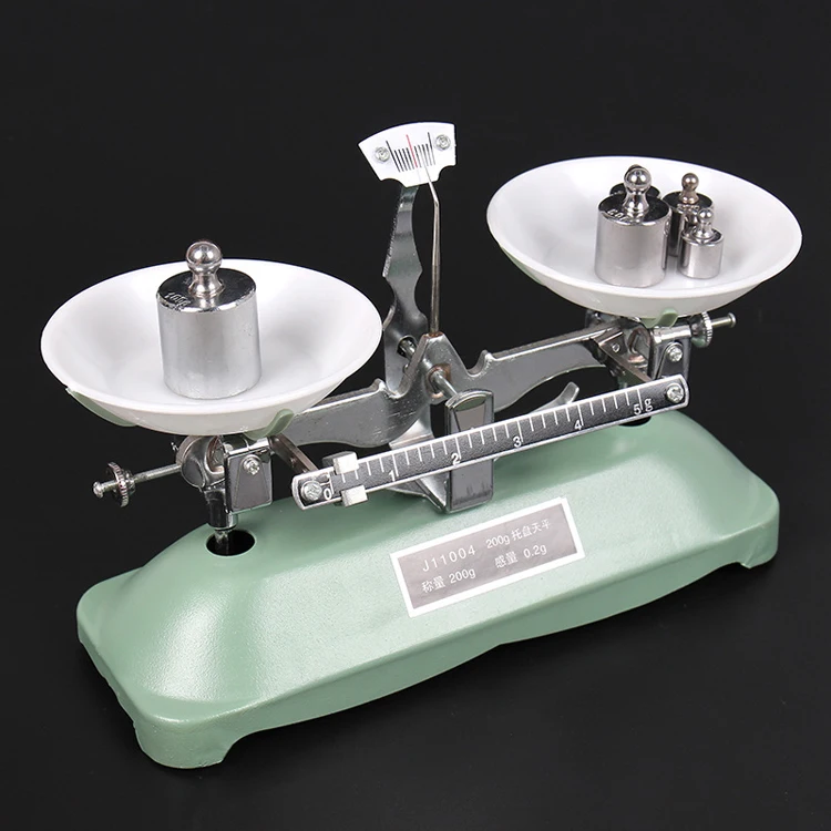 Balance à Plateaux Mécanique 200g / 0.2g – Outil Pédagogique Pour Expériences De Physique Et Chimie - 5