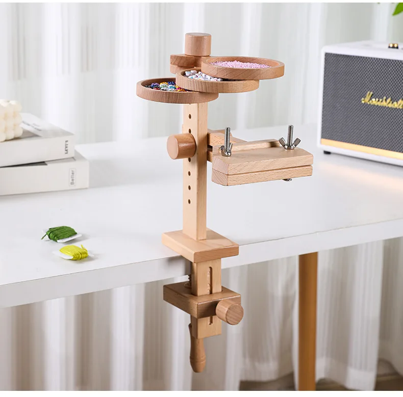 Настольная Встраиваемая рамка для вышивки крестом инструменты деревянная