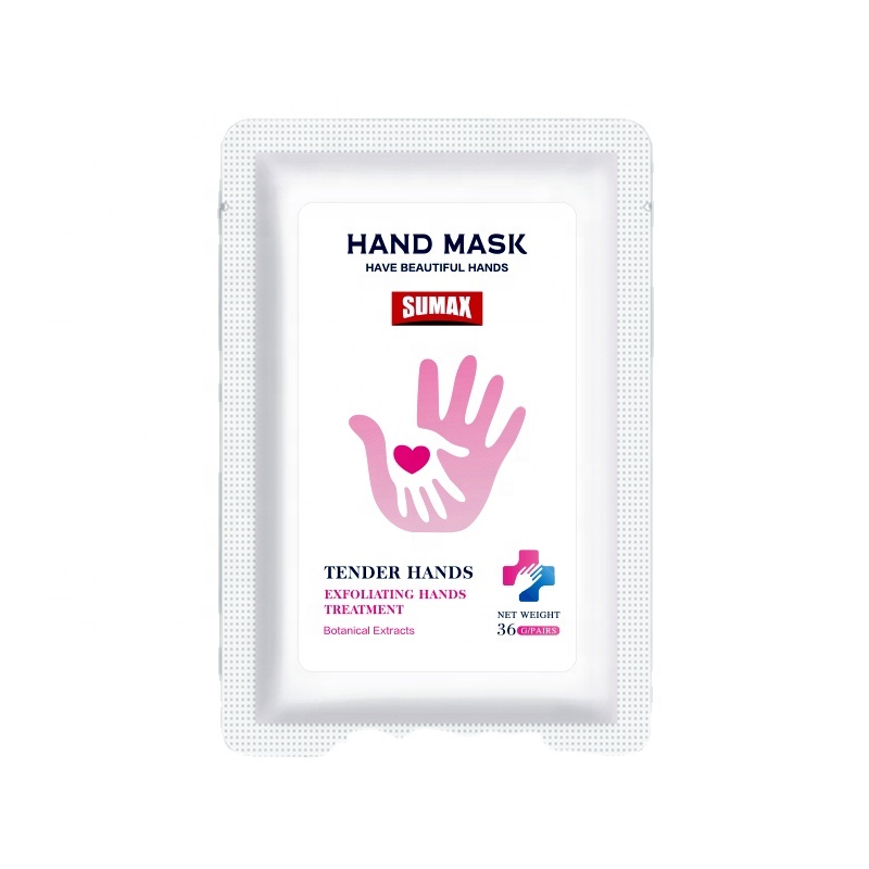 Прямая продажа с завода, Высококачественная натуральная увлажняющая отбеливающая маска для рук для сухих рук