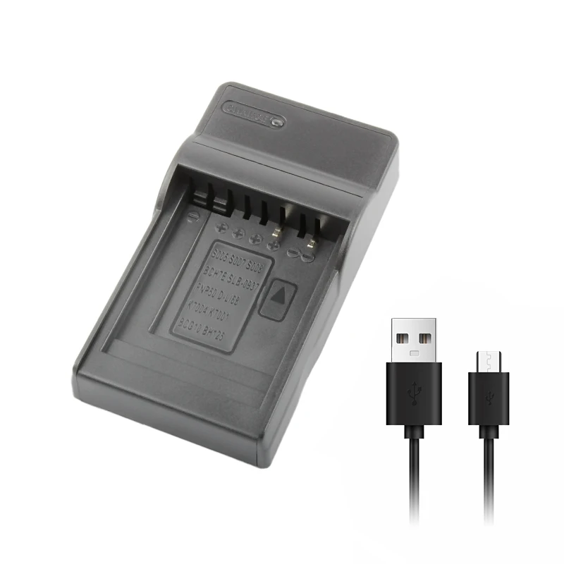 USB Charger BC-48 for NP48 FNP-48 NP48 Battery For Fujifilm XQ1 XQ2 Cameras Compact Light weight Portable