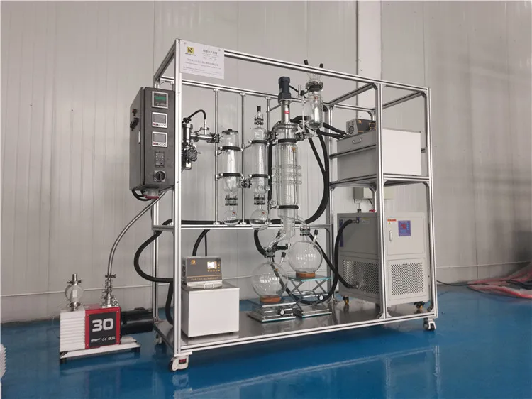 ASK SPD2 5 10 20 Electric Short Path Fractional Column Distillation Kit Organic Essential Oil Distiller Motor Engine Core