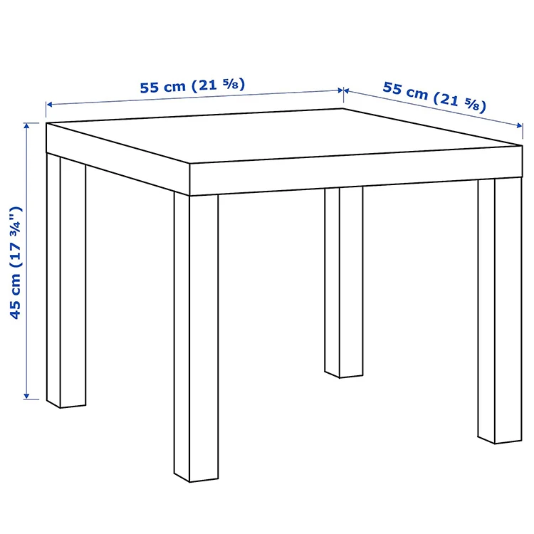 Скандинавский современный боковой столик для гостиной