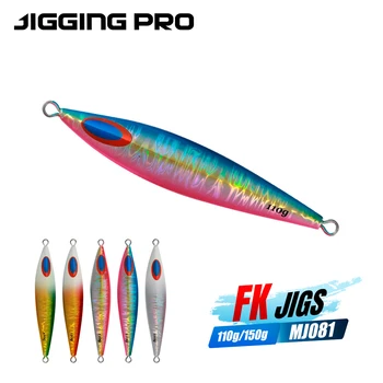 Jiggingpro New Arrivals FK Fishing Jigs 110g 150g Lead Metal Jigs Erratic Action Speed Jigging Saltwater Lure – Metal Jig – view 5