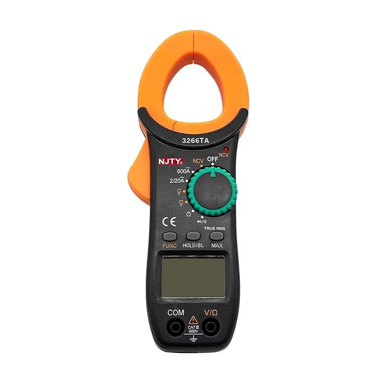 Uni-t UT201+ 4000 Handheld Counts 600V AC DC Current Tester Mini Clamp Multimeter Resistance Frequency Meter Unit Digital