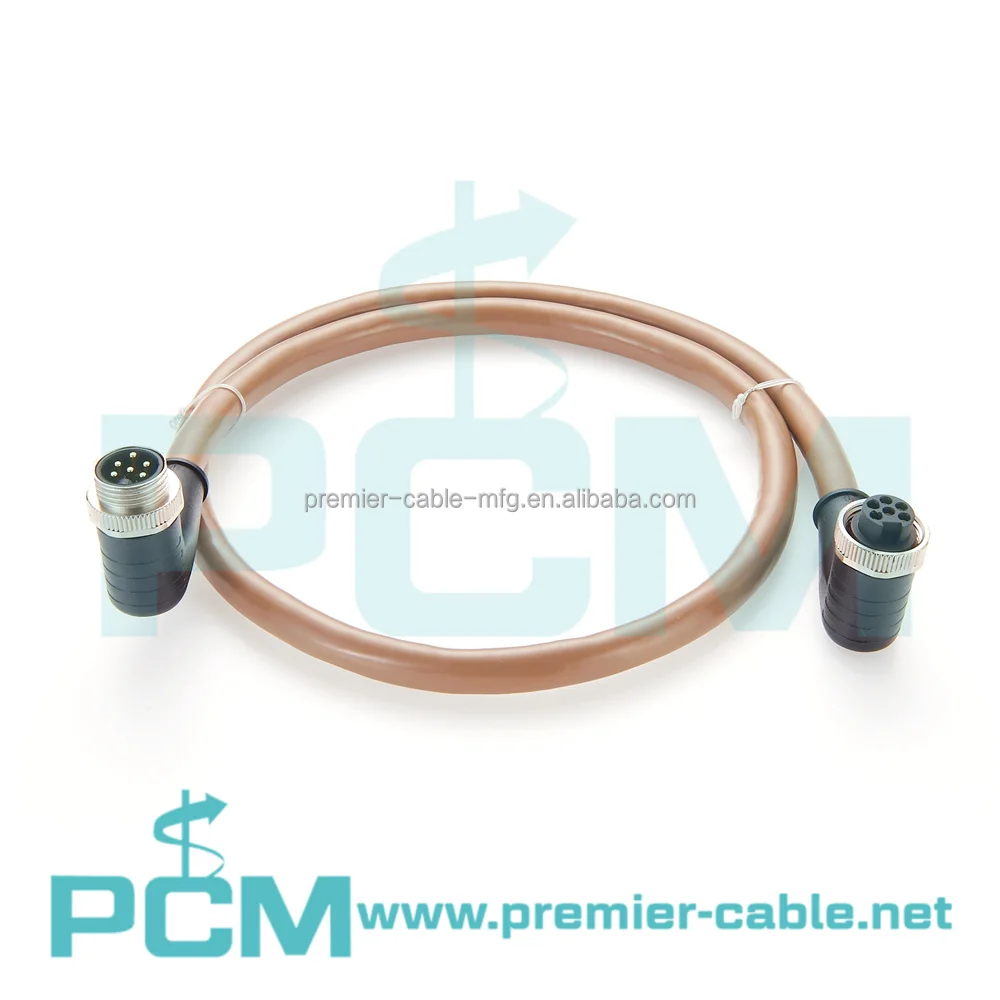 CC-Link Industrial Controller Network Bus Cable with 7/8'' 6Pin Connector manufacture