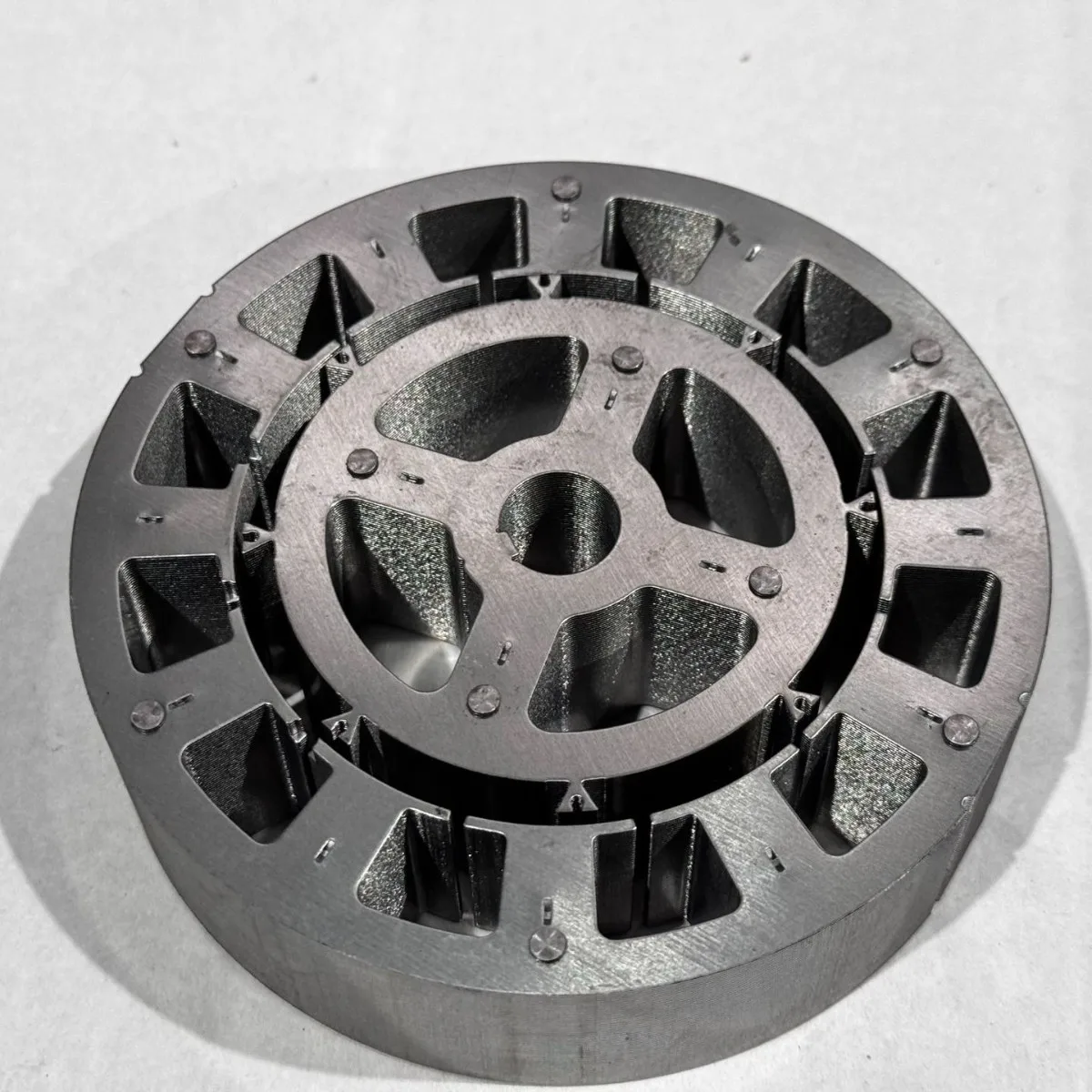 OD 120MM ID 80MM Stator Rotor Manufacturers Wholesale Motor Motor Rotor Core Shafeless Rotor Motor Stator Electric Durable