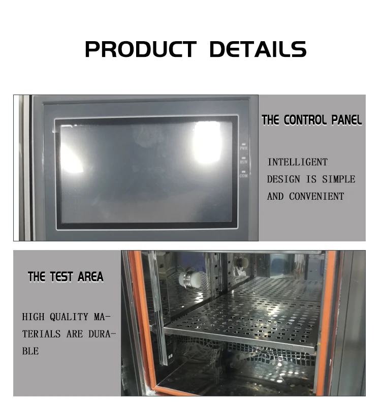 150L Touch Screen Laboratory Equipment Constant Temperature Humidity Climatic Test Chamber