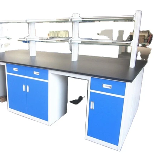 High Quality Laboratory Furniture Center Lab Bench For Physics Science Biology Science Lab Table