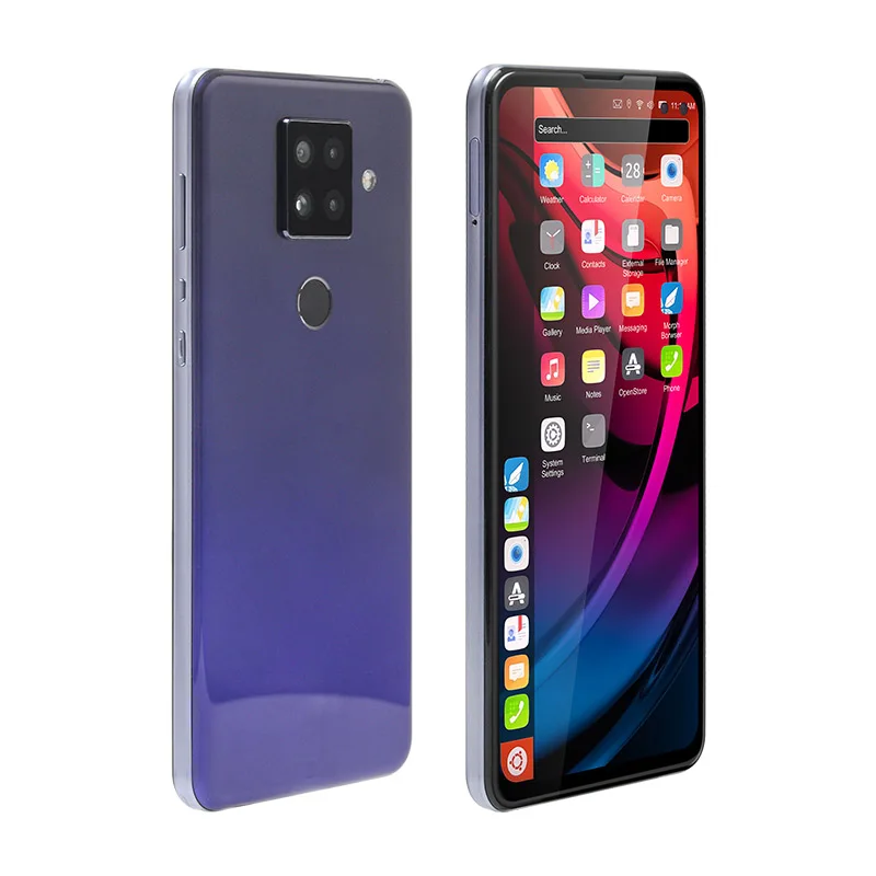 OEM/ODM Open Source Turnkey Mode Smartphone GPS Navigation 8+128GB Ubuntu Linux Touch Screen 4G Mobile Phone