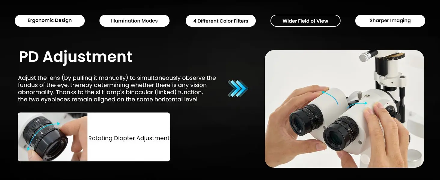 Hot Sale 5 Step Digital Slit Lamp LS-5X Biomicroscope With Affordable Price for Ophthalmology Diagnosis Machine