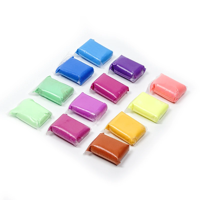 Высококачественная суперглина, развивающая игрушка, легкая глина, материал «сделай сам» для детей, цветная пенопластовая глина