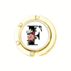 Gold base with white background F