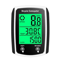 Сенсорные кнопки велосипедные аксессуары Bikemeter большой экран с проводным велосипедным компьютером водонепроницаемый велосипедный