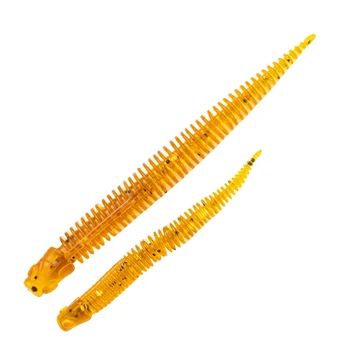 Freshwater Sea Bass Tackle Fishing Worms Soft Lure 50mm 70mm Jig Silicone Artificial Baits for Lake & River – Soft Lure – view 3