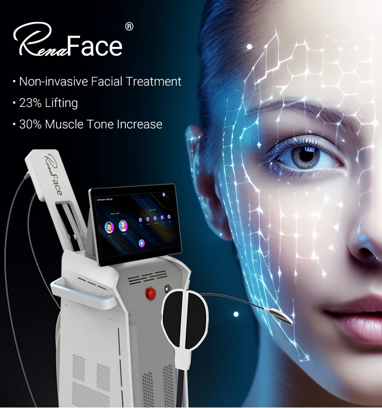 Ems Jawline Sculpting Face Lift Muscle Tone Machine Face Lifting