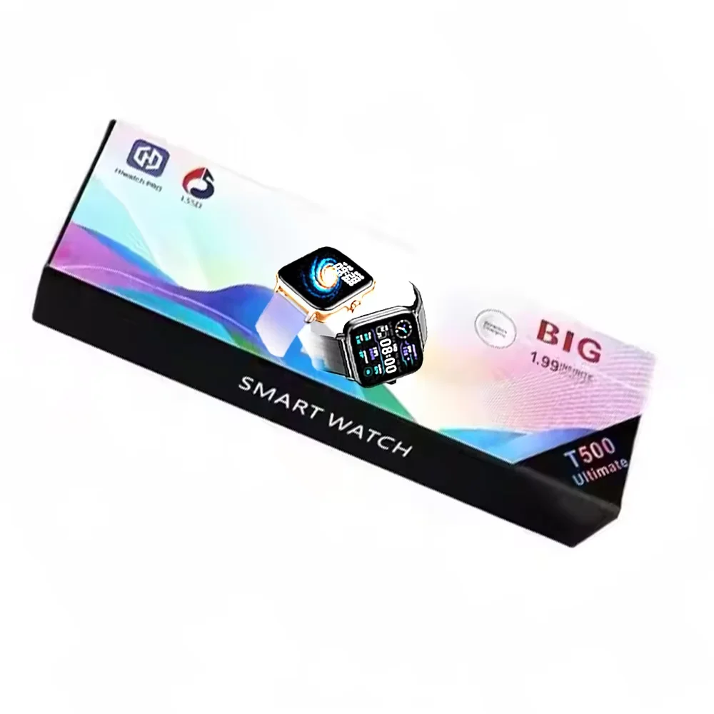 T500ultimate Smart Watch Reloj Montre Intelligente Connected Watch  Smartwatch Bt Call T500 Ultimate Smart Watch for Men Women