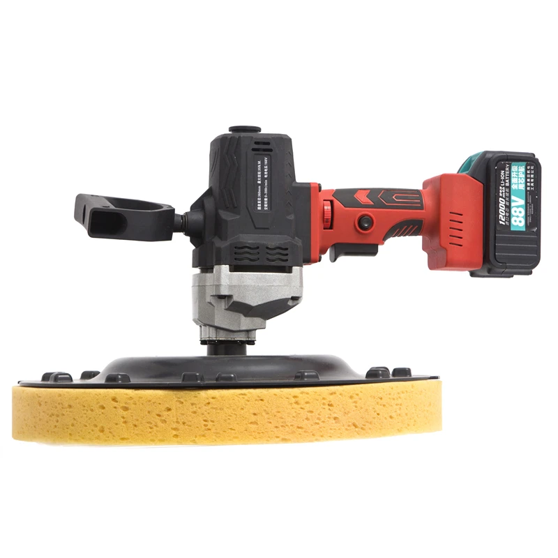 110/220v Electric Wall Sander Cement Mortar Trowel Li Ion Battery