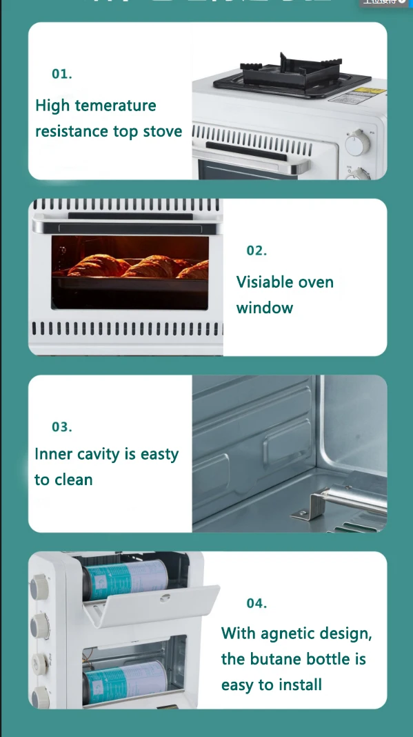 Gas Toaster Oven Outdoor Toaster Oven Grill Baker Cooker Buy Gas