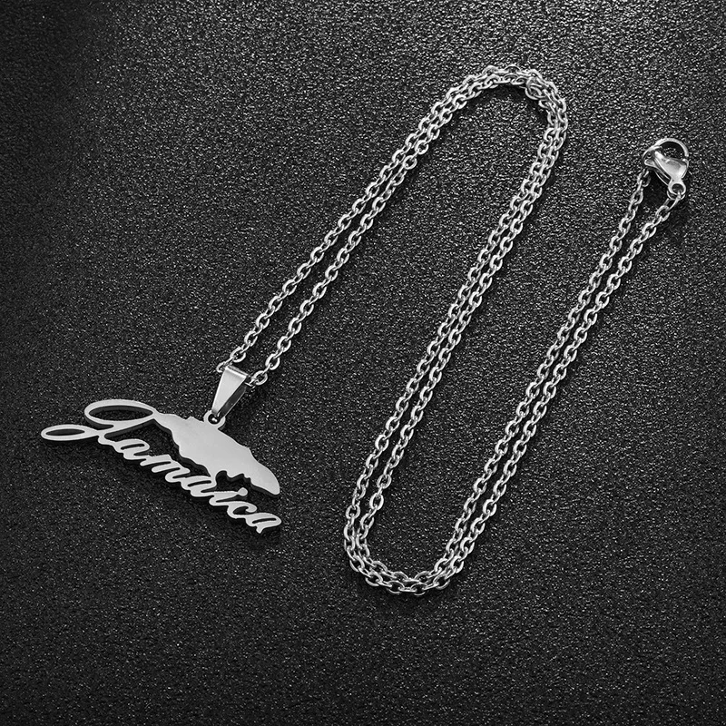 Map Necklace