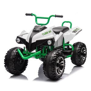 Children's Electric ATV 24V Remote Controlled Steel Frame Ride-on Car 4x4 Kid's Road Buggy with Battery Power